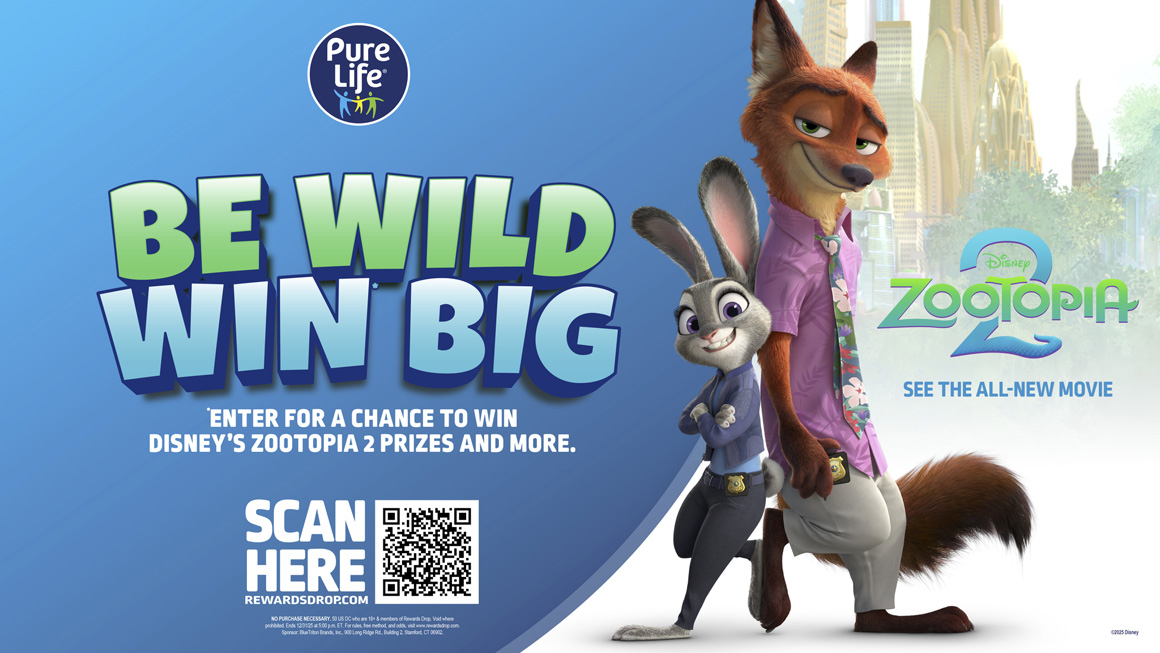 Enter for a chance to Win Disney's Zootopia 2 Prizes and More.