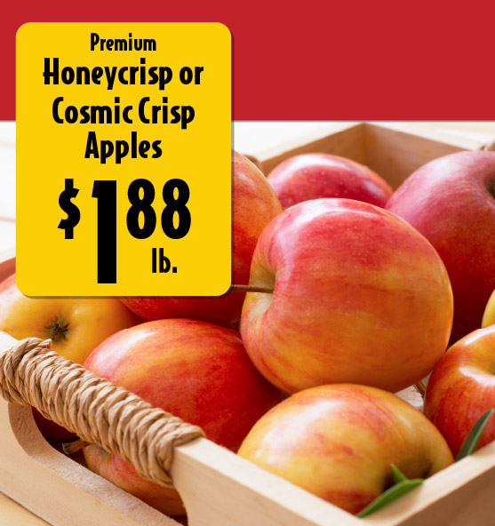 Premium Honeycrisp or Cosmic Crisp Apples 1.88 lb