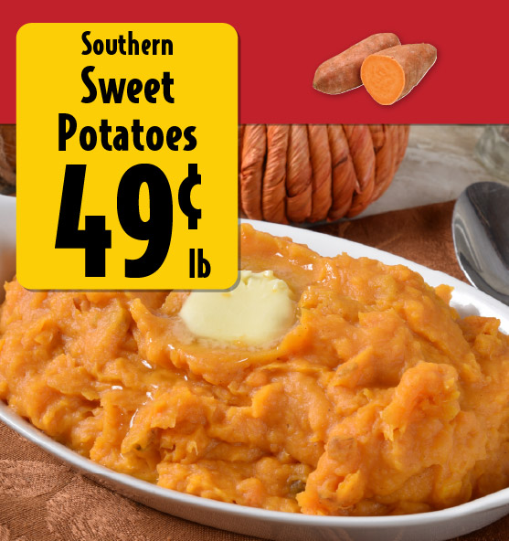 Southern Sweet Potatoes .49 lb