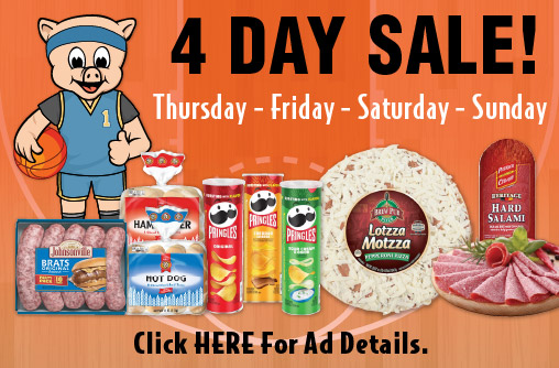 4 Day Sale Thursday Friday Saturday Sunday