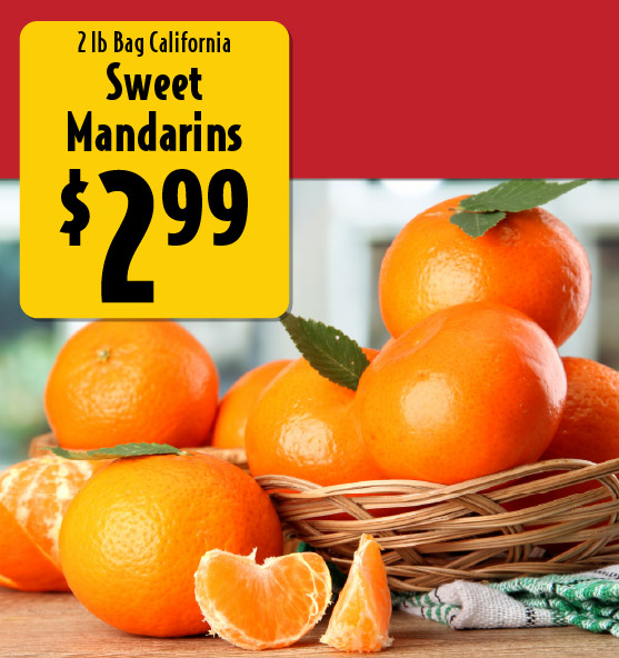 2 lb Bag California Sweet Mandarins
