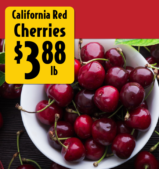 California Red Cherries 3.88 lb