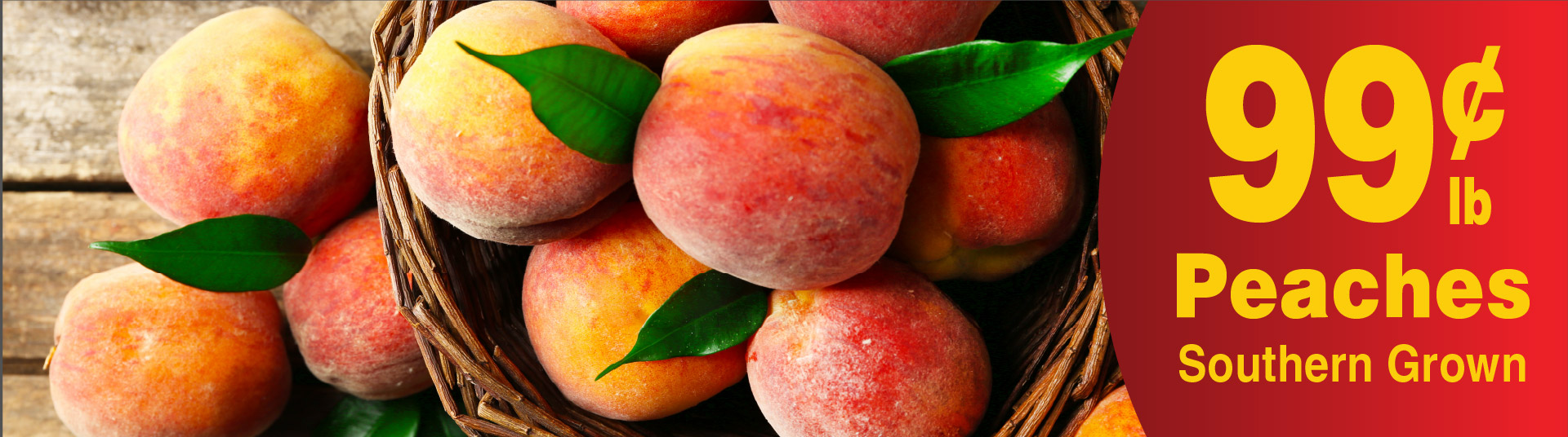 Peaches Southern Grown .99 lb