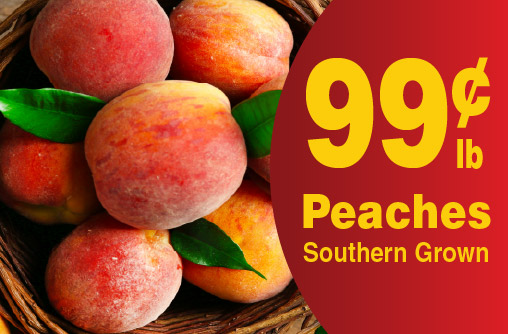 Peaches Southern Grown .99 lb