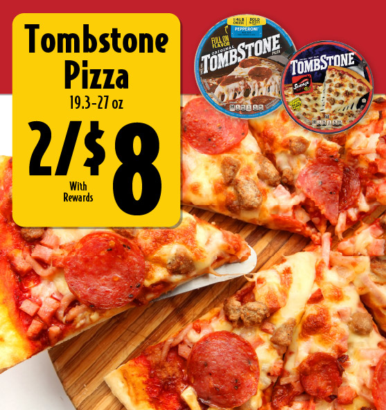 Tombstone Pizza 19.3-27 oz 2/$8 with rewards