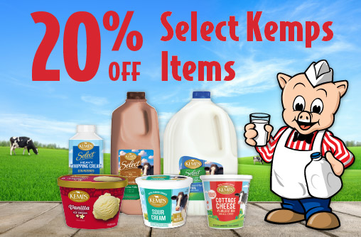 20% Off Select Kemps Items