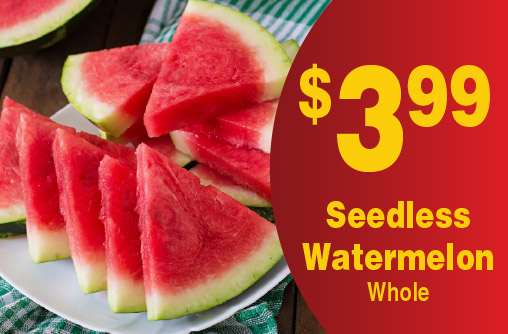Seedless Watermelon Whole 3.99