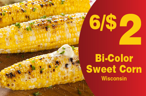 Bi-Color Sweet Corn Wisconsin 6/$2