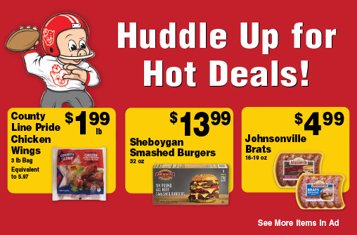 Huddle Up for Hot Deals!