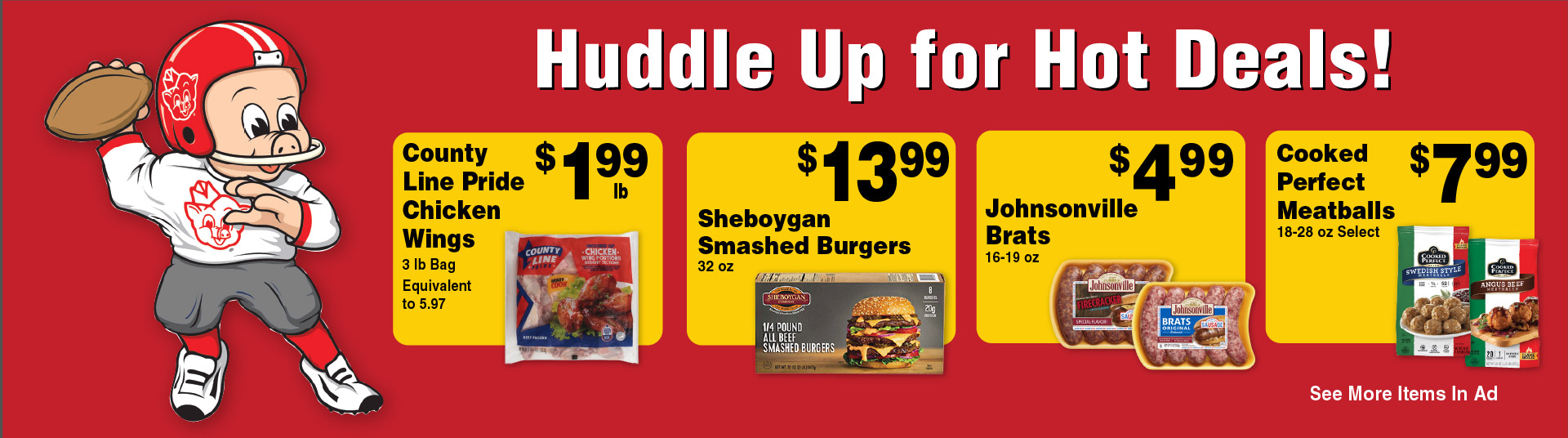 Huddle Up for Hot Deals!